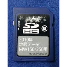 Panasonic Strada CN MW150/250 SD card